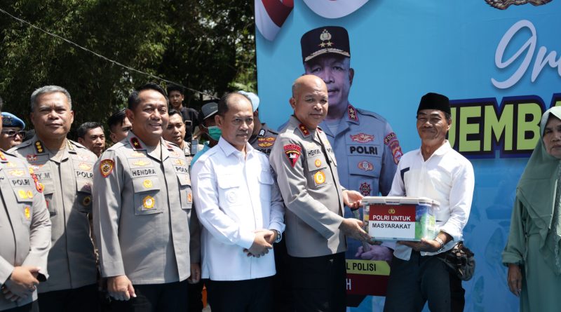 Kapolda Banten Resmikan Ground Breaking Jembatan Merah Putih Presisi, Wujudkan Akses dan Harapan Baru Masyarakat