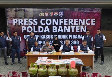 Polda Banten Bongkar Praktik Ilegal Pemindahan LPG 3 Kg ke 12 Kg, Tiga Pelaku Diamankan