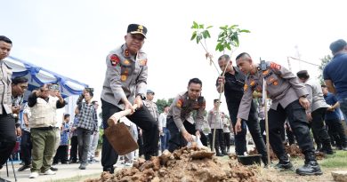 Polda Banten Tanam 1.000 Pohon di Situ Rawa Arum Dukung Gerakan Indonesia ASRI