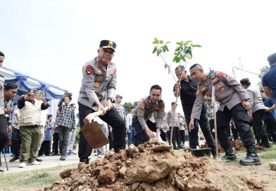Polda Banten Tanam 1.000 Pohon di Situ Rawa Arum Dukung Gerakan Indonesia ASRI