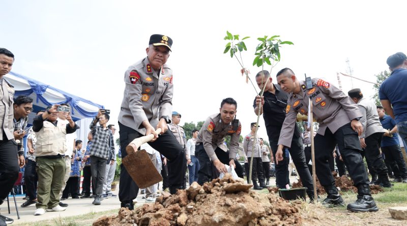 Polda Banten Tanam 1.000 Pohon di Situ Rawa Arum Dukung Gerakan Indonesia ASRI