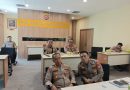 Kapolsek Pasar Kemis Ikuti Anev Mingguan Bersama Maung 1, Situasi Kamtibmas Tetap Kondusif