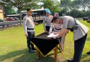 Jabatan Kasatlantas Polres Serang dan Kapolsek Cikande resmi Diserahterimakan