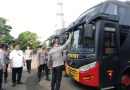 Polda Banten Laksanakan Pengecekan Kesiapan Kendaraan Dinas untuk Pengamanan Hari Buruh