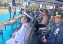 Polsek Mauk Amankan Upacara Pelantikan 336 Perwira Transportasi Laut di Politeknik Pelayaran Banten