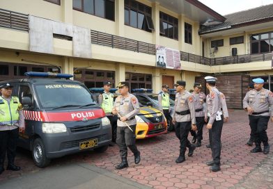 Jelang Mayday 2026, Kapolres Cilegon Cek Kesiapan Personel dan Armada Pengamanan