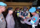 Kapolres Cilegon Pimpin Langsung Kesiapan Pengamanan Pemberangkatan Buruh ke Jakarta