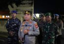 Kapolres Cilegon mengucapkan puji syukur 13 armada bus massa buruh ke Jakarta pulang dengan selamat ke kota Cilegon