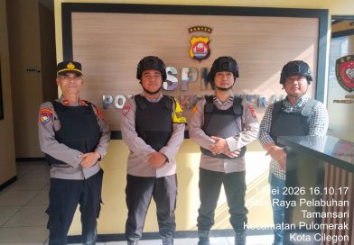 Personil Kskp Merak Melaksanakan Sispam Mako