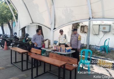 Personel Samapta Kskp Merak Polres Cilegon Polda Banten Laksanakan Patroli Dialogis