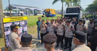 Apel Pengamanan May Day Fiesta 2026 Digelar, Polres serang Siap memberikan pelayanan dan pengamanan.
