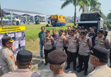 Apel Pengamanan May Day Fiesta 2026 Digelar, Polres serang Siap memberikan pelayanan dan pengamanan.