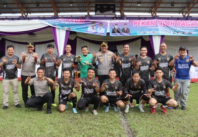 Kapolresta Tangerang Pimpin Pengamanan Pekan Olahraga Buruh, Polresta FC Runner Up Cabor Sepakbola