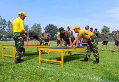Korem 052/Wijayakrama Gelar Tes Kesamaptaan Jasmani Periodik I Tahun 2026