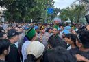 Pengamanan Aksi Unjuk Rasa mahasiswa KUMALA dan HMI di KP3B Berjalan Aman dan Kondusif