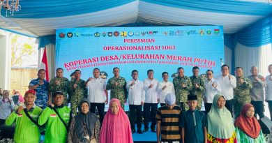 Optimalkan Ekonomi Desa, Dandim 0510/Trs Hadiri Peresmian Serentak KDKMP oleh Presiden RI.