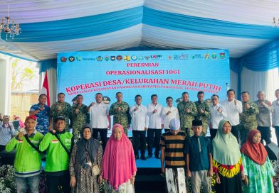 Optimalkan Ekonomi Desa, Dandim 0510/Trs Hadiri Peresmian Serentak KDKMP oleh Presiden RI.
