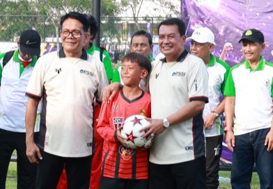 Buka Piala Bupati U-13 dan U-15, Bupati Tangerang Tegaskan Komitmen Regenerasi Atlet Sepak Bola