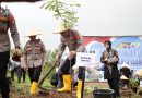 Kapolda Banten Tanam 1.000 Pohon dan Resmikan Jembatan Merah Putih Presisi di Lebak