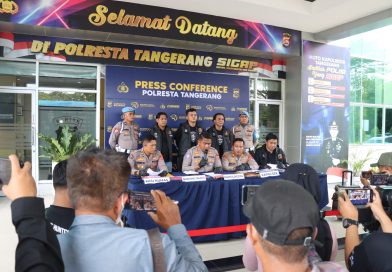 Tawuran Remaja Satu Orang Luka Parah, Polresta Tangerang Bekuk Amankan Tersangka