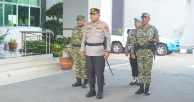 Kodim 0510/Trs Apel Gabungan Pengamanan Malam Takbir Idul Adha 1447 H