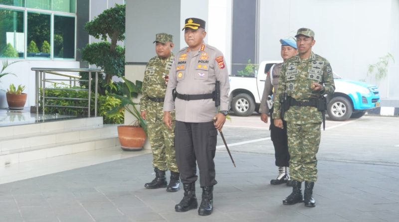Kodim 0510/Trs Apel Gabungan Pengamanan Malam Takbir Idul Adha 1447 H
