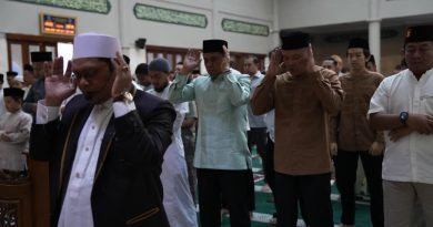 Polda Banten Gelar Sholat Idul Adha 1447 H di Masjid Baiturrahman