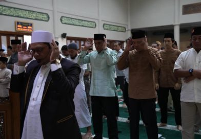 Polda Banten Gelar Sholat Idul Adha 1447 H di Masjid Baiturrahman