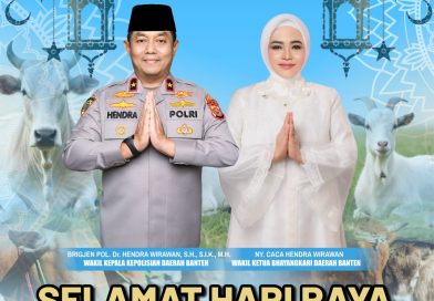 Kapolda dan Wakapolda Banten Sampaikan Ucapan Selamat Hari Raya Idul Adha 1447 H