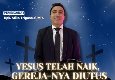 “Sesudah Ia mengatakan demikian, terangkatlah Ia disaksikan oleh mereka, dan awan menutup-Nya dari pandangan mereka.”(Kis 1:9) “Sesudah Ia mengatakan demikian, terangkatlah Ia disaksikan oleh mereka, dan awan menutup-Nya dari pandangan mereka.”(Kis 1:9)
