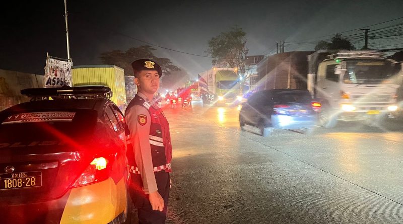 POLRES SERANG INTENSIFKAN PATROLI DINI HARI, ANTISIPASI GANGGUAN KAMTIBMAS DAN KEJAHATAN JALANAN