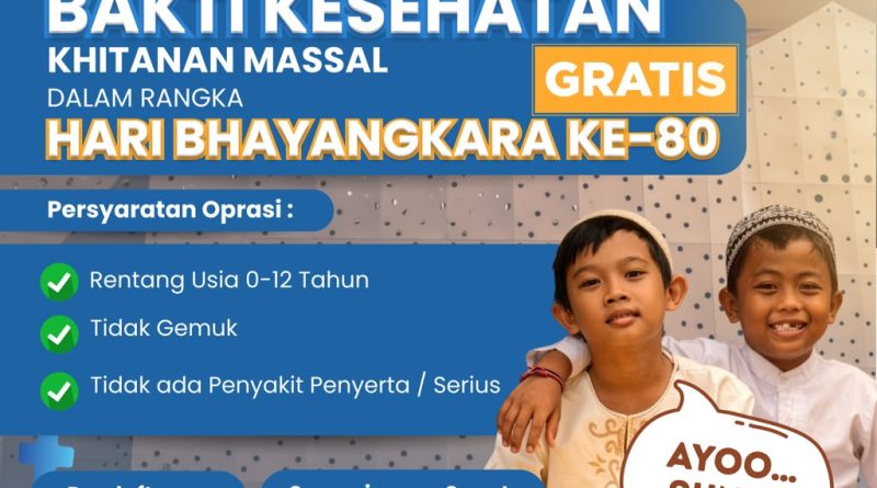 Semarak Hari Bhayangkara ke-80, Polda Banten Gelar Donor Darah dan Khitanan Gratis Semarak Hari Bhayangkara ke-80, Polda Banten Gelar Donor Darah dan Khitanan Gratis