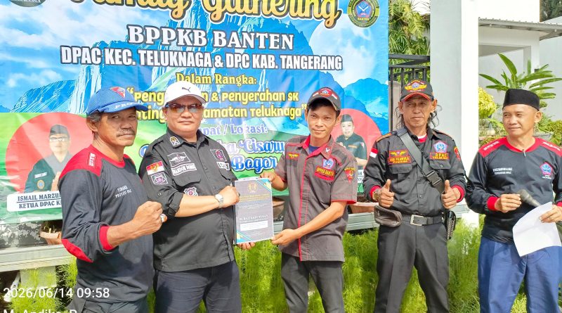 Silaturahmi dan Penyerahan Struktur Organisasi DPRT Sindang Sono kepada DPAC Sindang Jaya