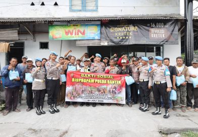Sambut HUT Bhayangkara Ke-80, Bidpropam Polda Banten Gelar Bakti Sosial untuk Masyarakat
