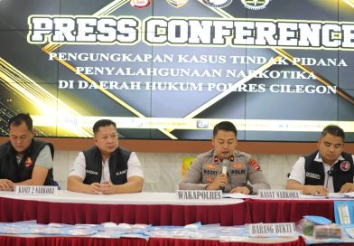Satresnarkoba Polres Cilegon Ungkap 19 Kasus Narkoba Periode Mei-Juni 2026, 21 Tersangka Diamankan Satresnarkoba Polres Cilegon Ungkap 19 Kasus Narkoba Periode Mei-Juni 2026, 21 Tersangka Diamankan