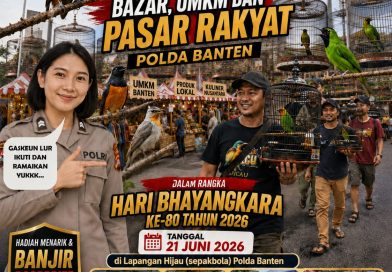 Polda Banten Gelar Lomba Burung Berkicau, Bazar UMKM dan Pasar Rakyat Sambut Hari Bhayangkara ke-80 Polda Banten Gelar Lomba Burung Berkicau, Bazar UMKM dan Pasar Rakyat Sambut Hari Bhayangkara ke-80