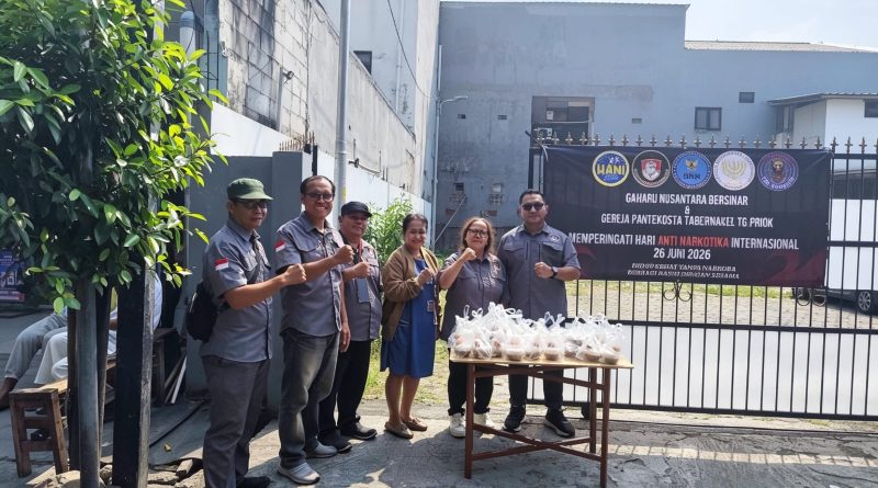 Peringati HANI 2026, DPP dan DPW Gaharu Nusantara Bersinar ( GNB ) DKI Jakarta Bersama Gereja Pantekosta Tabernakel Tanjung Priok Bagikan Makanan Bergizi