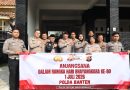 Sambut Hari Bhayangkara Ke-80, Polda Banten Anjangsana ke Purnawirawan Polri