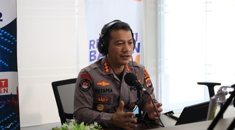 Peringati Hari Bhayangkara ke-80, Kabidhumas Polda Banten Paparkan Capaian dan Prestasi Polda Banten dalam Talkshow RRI Banten Peringati Hari Bhayangkara ke-80, Kabidhumas Polda Banten Paparkan Capaian dan Prestasi Polda Banten dalam Talkshow RRI Banten