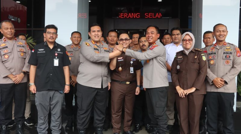 Wujudkan Soliditas dan Sinergitas antara Polresta Serang Kota dan Kejari Serang