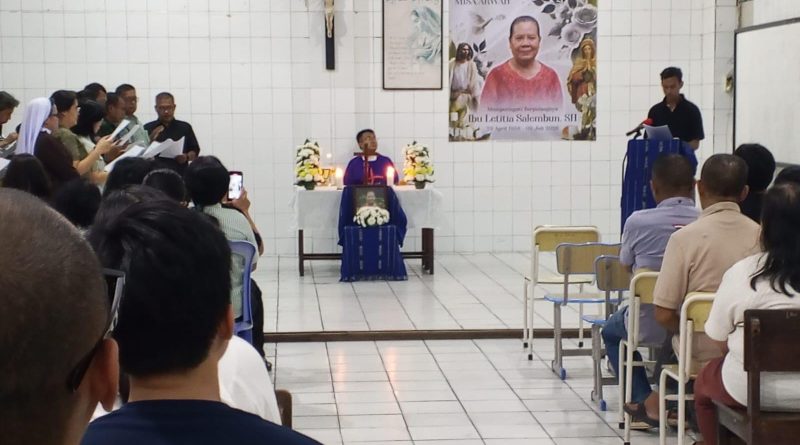 Misa Arwah Hari Ke- 7 Ibu Letitia Salembun Pattinama Diadiri Keluarga Besar Tanimbar Maluku Misa Arwah Hari Ke- 7 Ibu Letitia Salembun Pattinama Diadiri Keluarga Besar Tanimbar Maluku