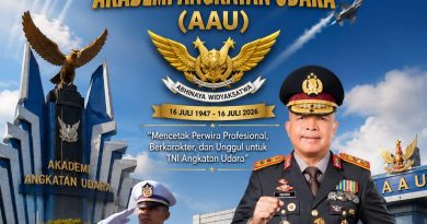 Peringati Dirgahayu ke-79 AAU, Polda Banten Tegaskan Komitmen Sinergitas TNI–Polri