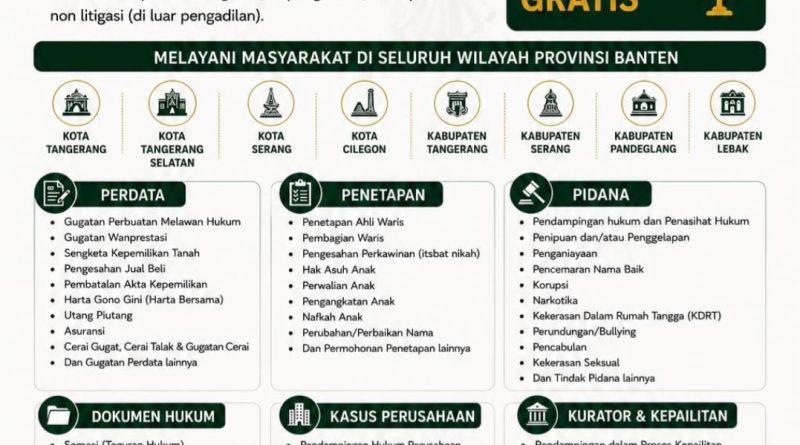 Pemuda Katolik Komda Banten Hadirkan Layanan Bantuan Hukum Gratis Melalui RKBH Cabang Banten Pemuda Katolik Komda Banten Hadirkan Layanan Bantuan Hukum Gratis Melalui RKBH Cabang Banten