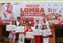 Lomba Zumba Kids Semarakkan HUT ke-81 RI di Apartemen Kalibata City