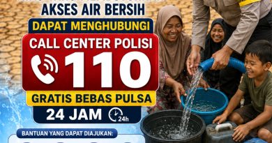 Hadapi Musim Kemarau, Polda Banten Siapkan Layanan Bantuan Air Bersih Melalui Call Center 110.