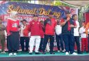 Sambut HUT RI Ke 81,Kecamatan Pasar Kemis Sukses Adakan Jalan Santai