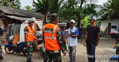 Koramil 02/Batuceper Sosialisasikan Penanganan Darurat Sampah di Wilayah Benda Koramil 02/Batuceper Sosialisasikan Penanganan Darurat Sampah di Wilayah Benda