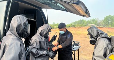 Unit KBR Brimob Polda Banten Cek Dugaan Limbah B3 di Cikande, Hasil Deteksi Awal Aman. Unit KBR Brimob Polda Banten Cek Dugaan Limbah B3 di Cikande, Hasil Deteksi Awal Aman.