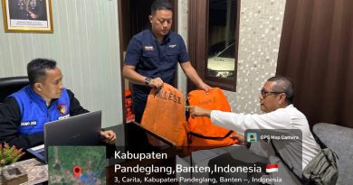 Polda Banten Pastikan Tiga Jenis Barang Temuan Hari ke-5 Bukan Milik Kapal yang Lost Contact. Polda Banten Pastikan Tiga Jenis Barang Temuan Hari ke-5 Bukan Milik Kapal yang Lost Contact.