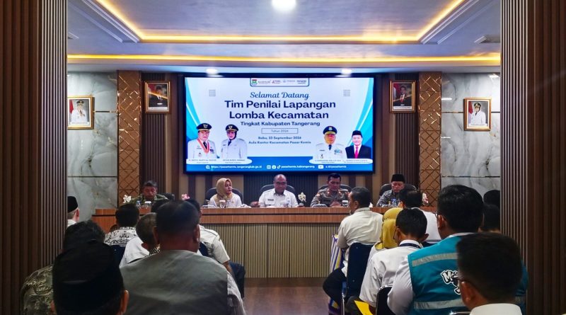 Tim Penilai Lomba Kinerja Kecamatan Sambangi Kecamatan Pasar Kemis